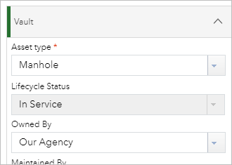 Attribute values to populate Attribute values to populate
